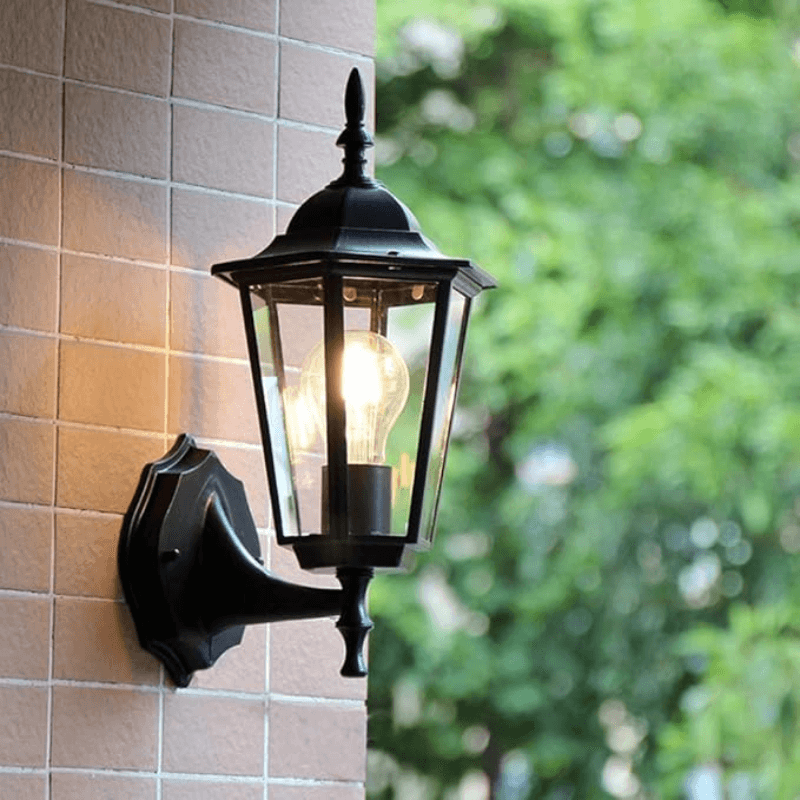 Retro Outdoor Wall Lamp - Garden Decoration