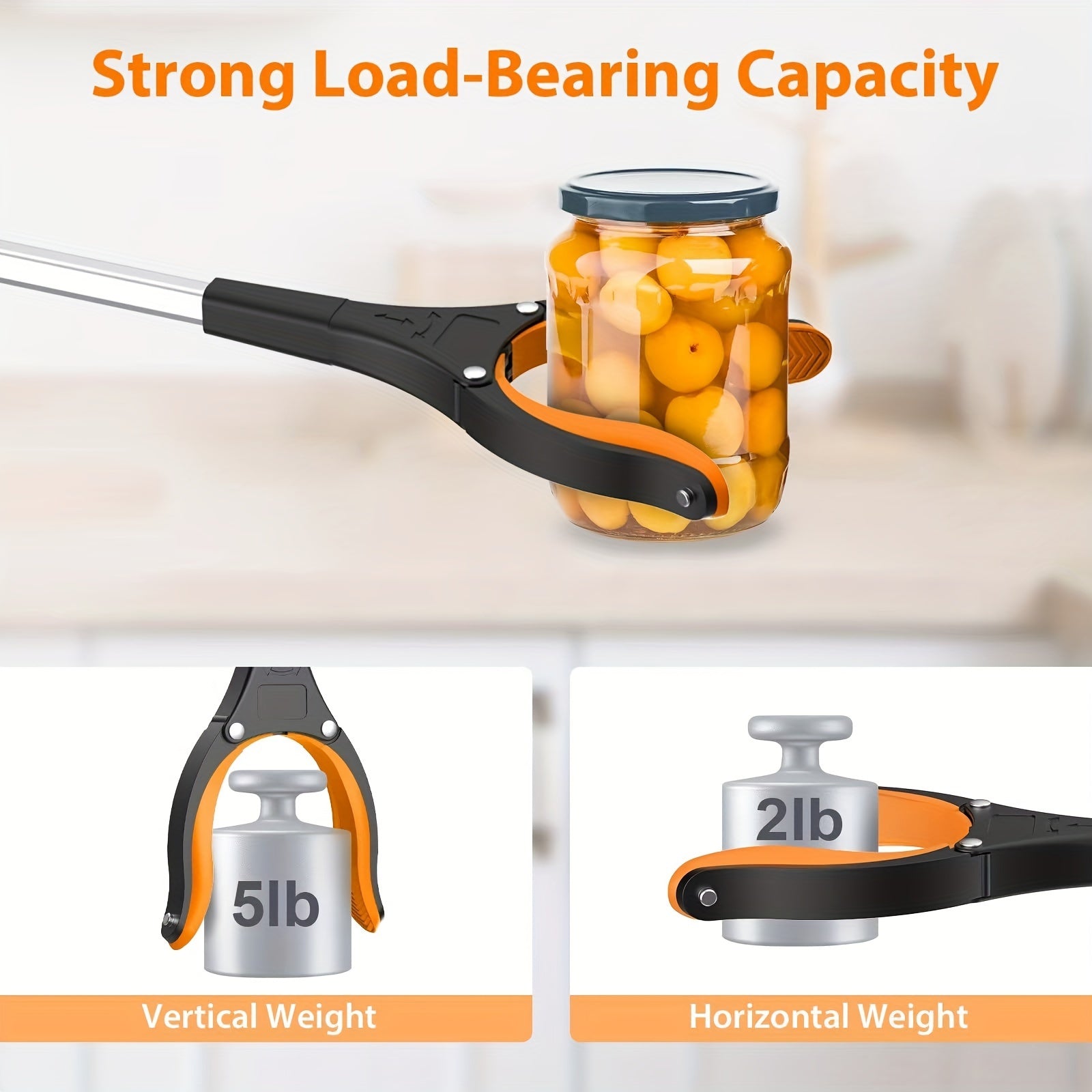 Comfort Grip Grabber with Rotation – Lightweight and Handy for Effortless Reaching