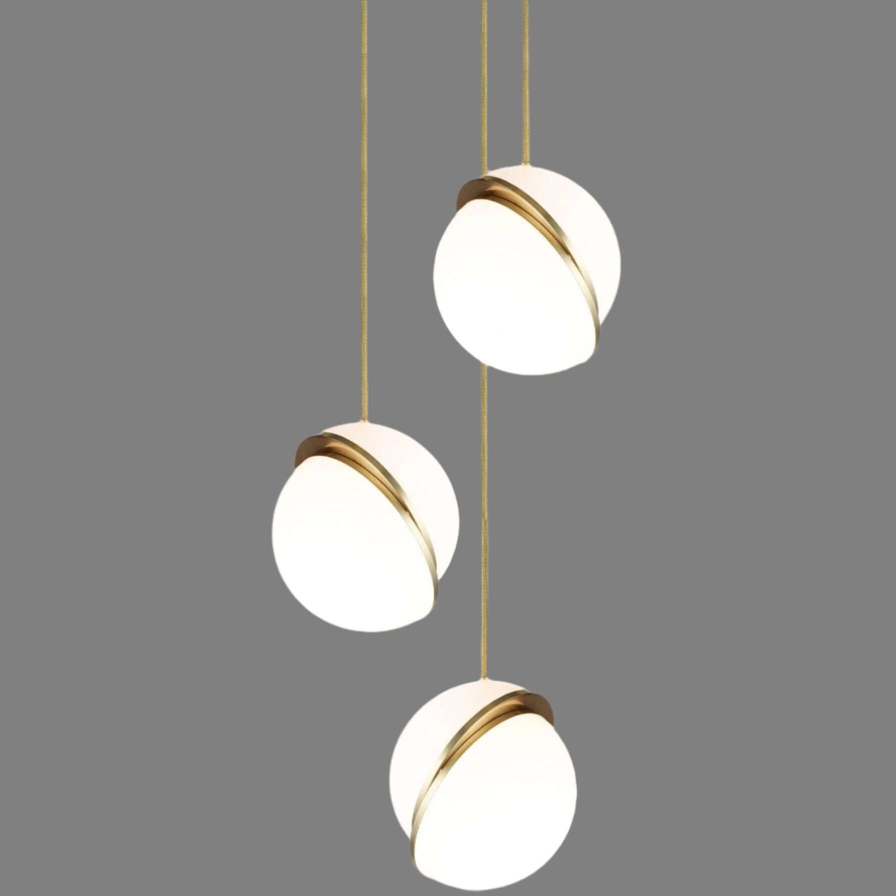 Half Moon Pendant Light - LED Pendant Light