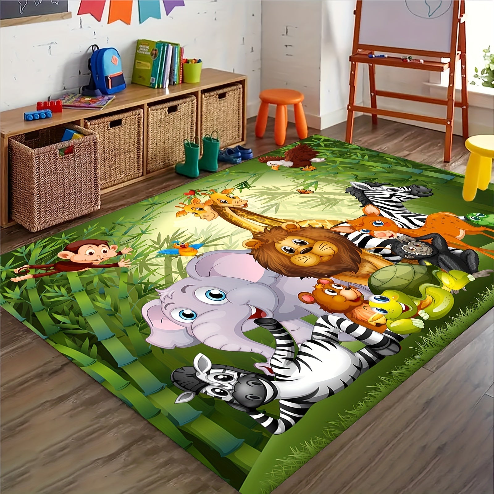 Animal Pattern Rug - For a Playful Atmosphere in Your Home