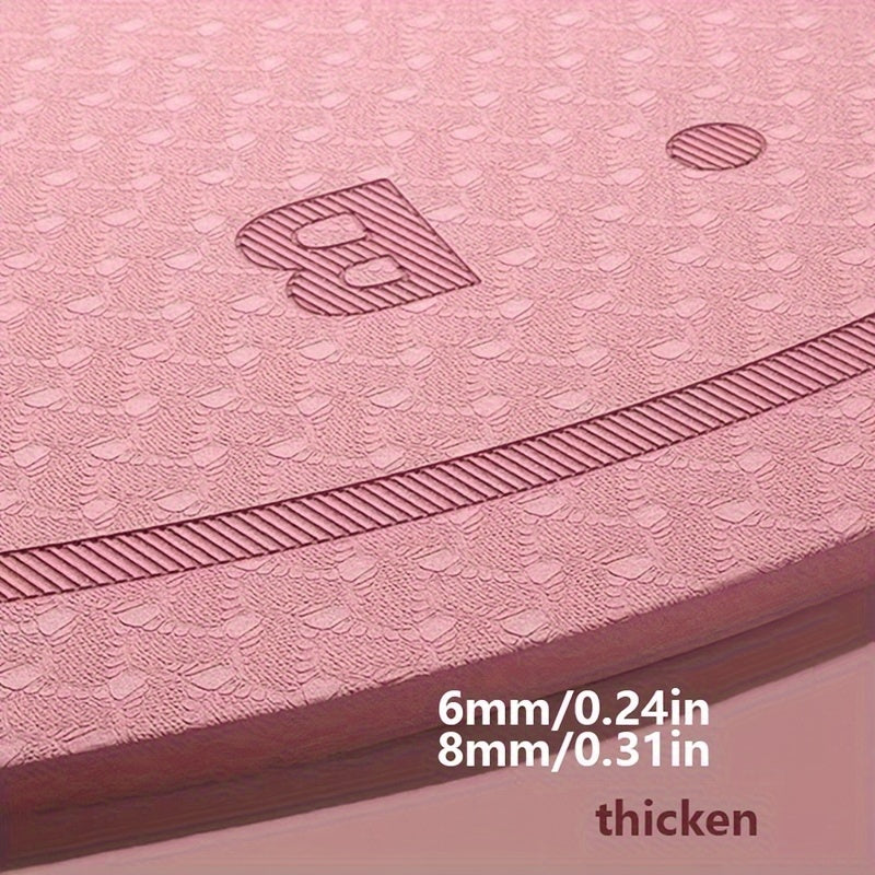 Comfortable TPE Jump Rope Mat – Shock Absorbing and Non-Slip