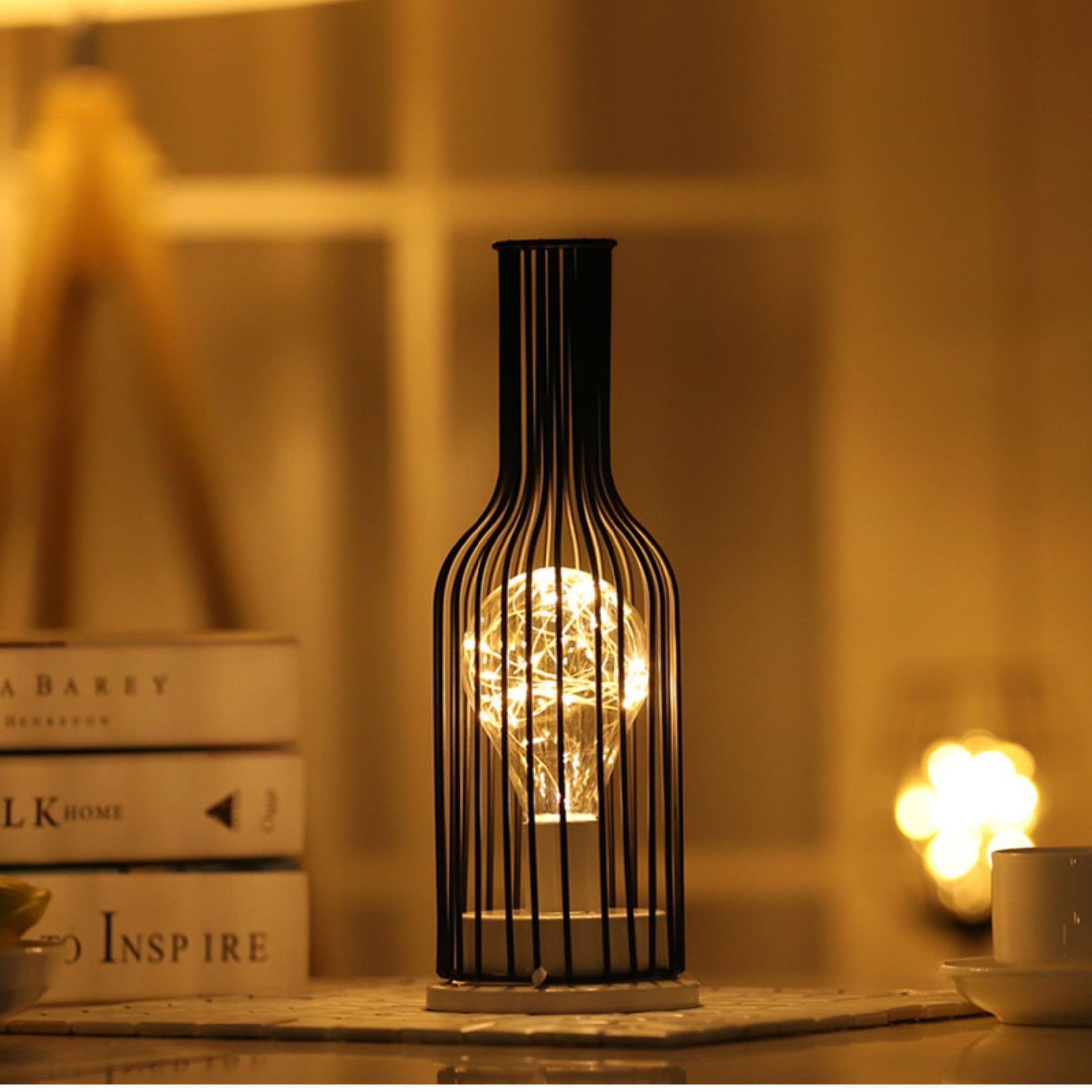 Edison Vintage Table Lamps – Industrial Style, Atmospheric Lighting