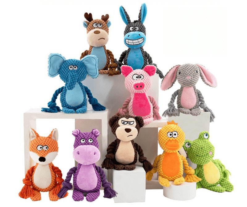 Cheerful Plush Toys for Dogs – For Playful Moments