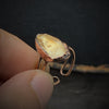 Natural Raw Stone Birth Ring – Selina