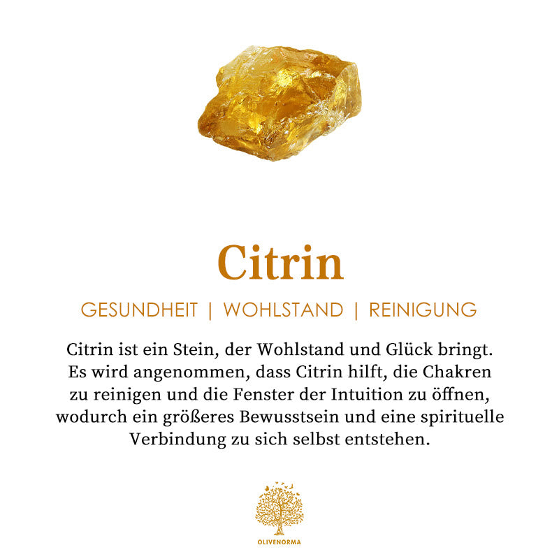 Gentle Natural Citrine Ring – Alina