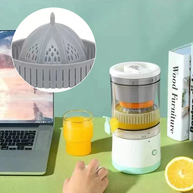 Automatic Cordless Citrus Juicer | High Juice Yield | Portable