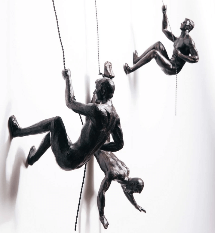 Climber Wall Sculpture – PeakFigures