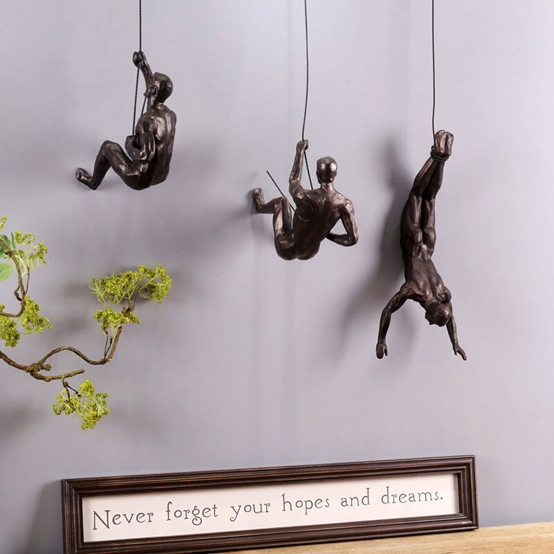 Climber Wall Sculpture – PeakFigures