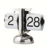 PrestigeTime Flip Clock | Sleek and durable retro clock with automatic page flipping