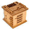 Interactive Wooden Escape Puzzle Box – MindVault