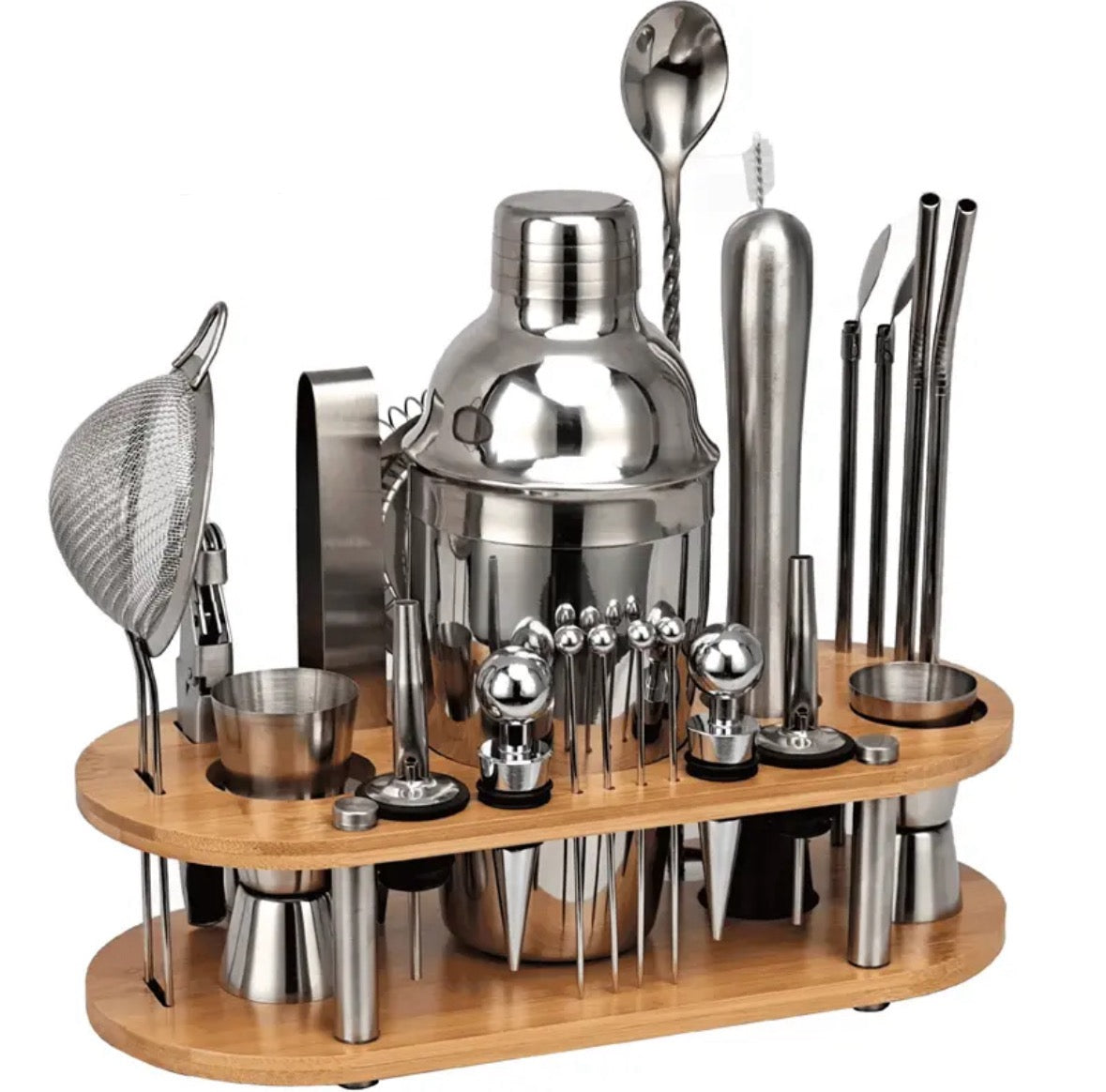 23-Piece Professional Bartender Set – ShakerPro
