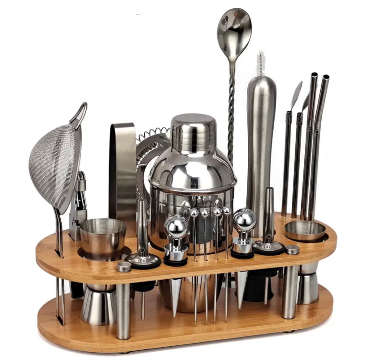 23-Piece Professional Bartender Set – ShakerPro