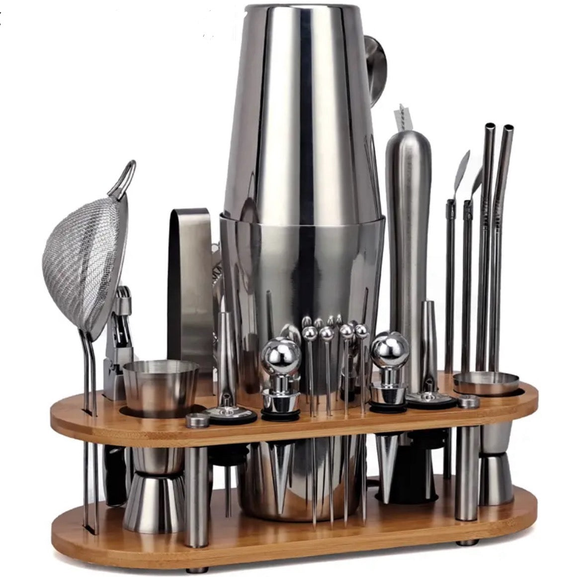 23-Piece Professional Bartender Set – ShakerPro