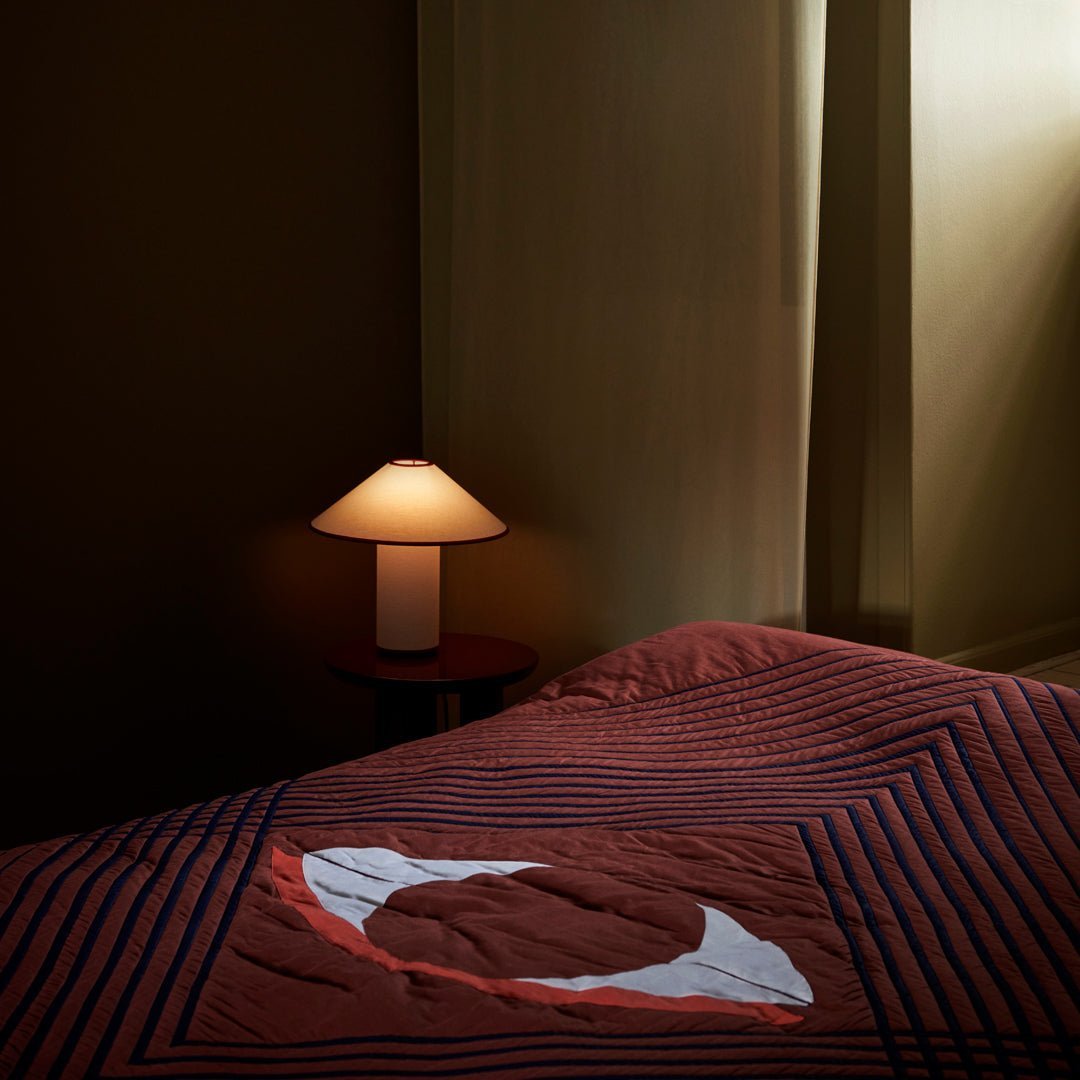 Table Lamp with Fabric Shade – Lunara