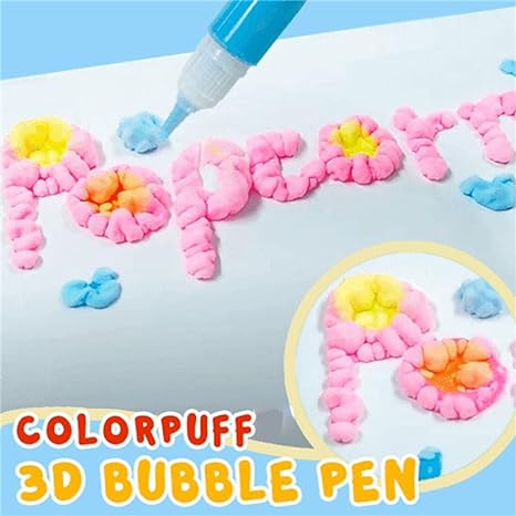 Magical 3D Colouring Pens - 3D PuffMaster