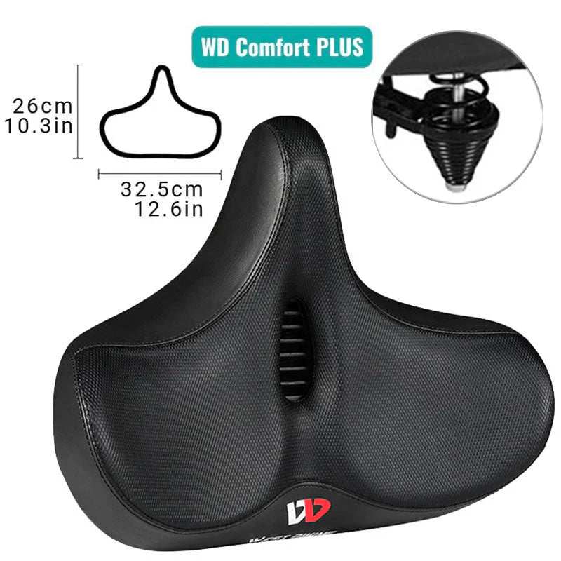CyclePad - Comfortable Bike Saddle | Extra Wide Seat