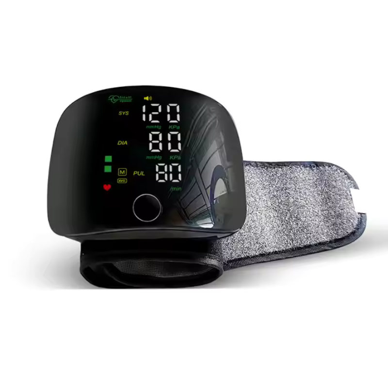 Wrist Blood Pressure Monitor – LED Display & Automatic Measurement