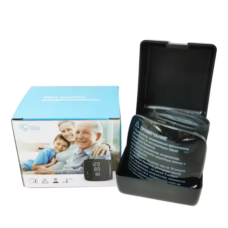 Wrist Blood Pressure Monitor – LED Display & Automatic Measurement