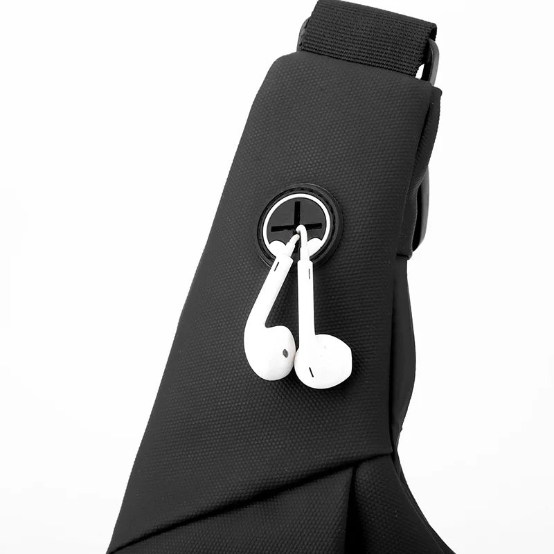 Men's Crossbody Bag - Compact Lightweight Sling Design