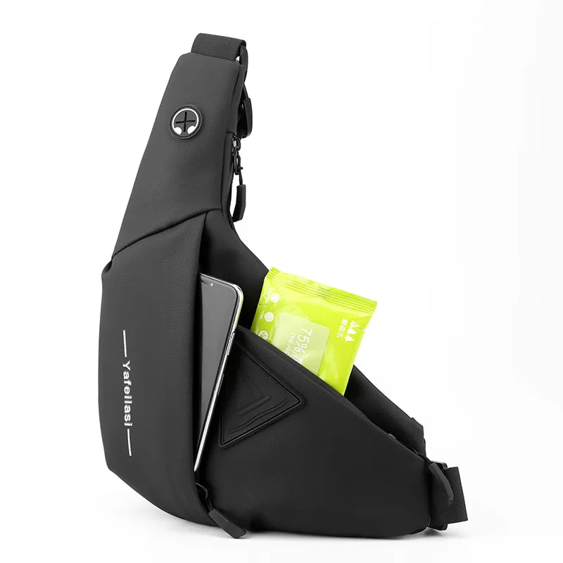 Men's Crossbody Bag - Compact Lightweight Sling Design