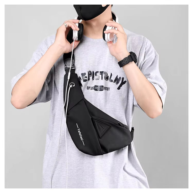 Men's Crossbody Bag - Compact Lightweight Sling Design