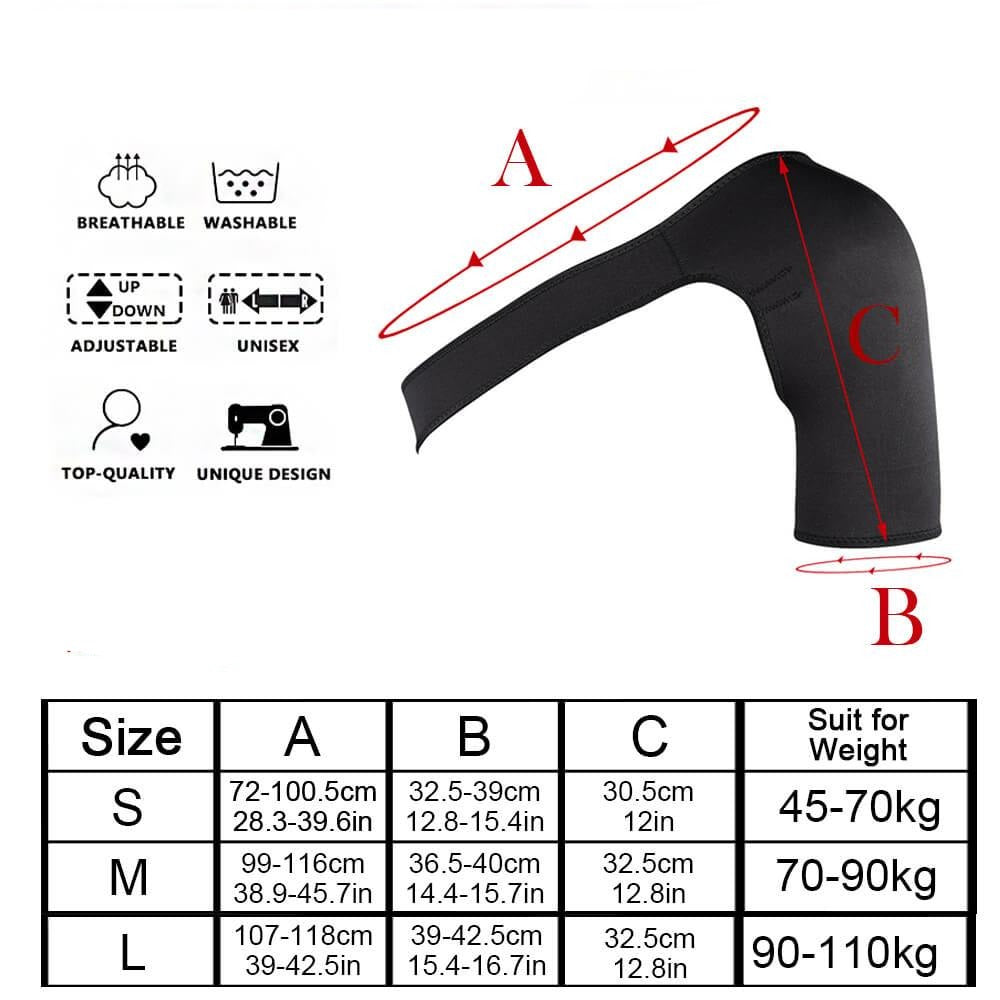 Compression Shoulder Brace | Relieves Pain & Supports Recovery