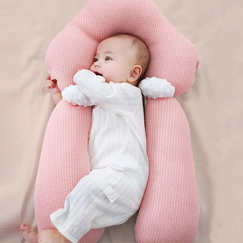 Ergonomic Baby Sleep Pillow – Safe, Comfortable and Adjustable for Newborns (0-12 Months)
