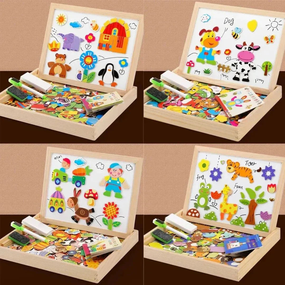 Magnetic Double-Sided Drawing Board Set – MiniArt Studio