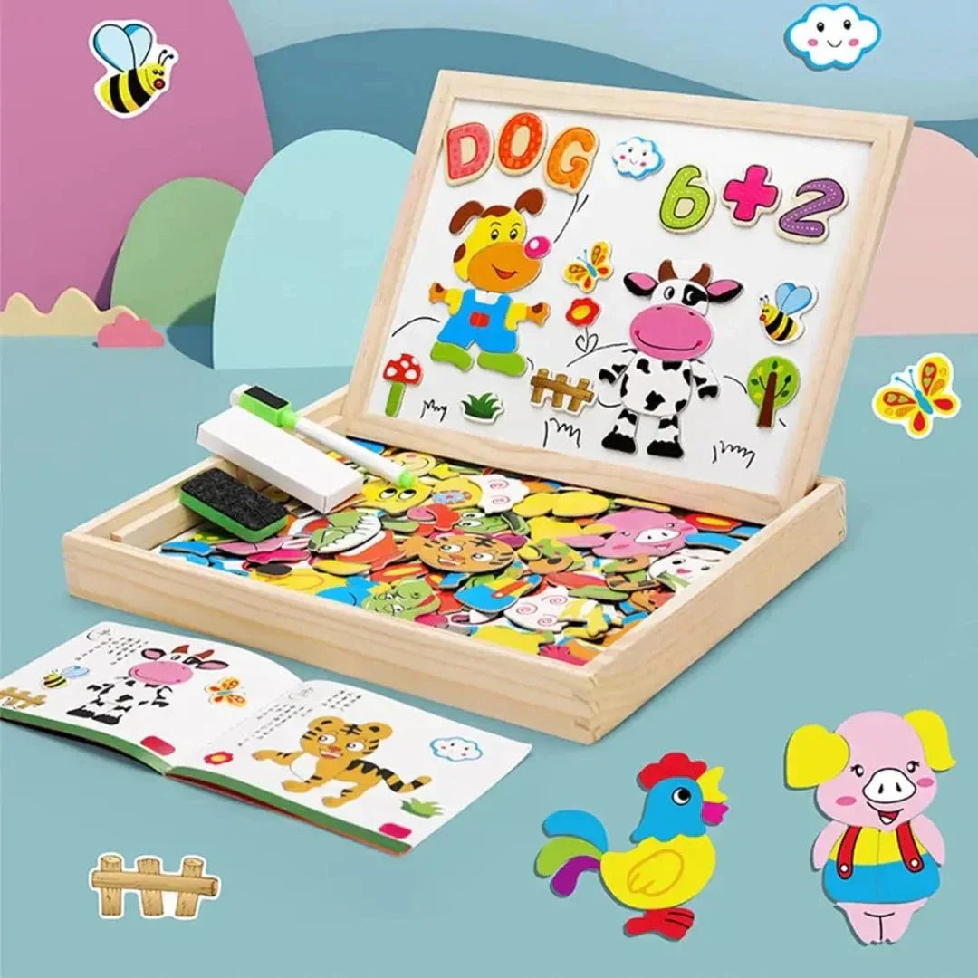 Magnetic Double-Sided Drawing Board Set – MiniArt Studio
