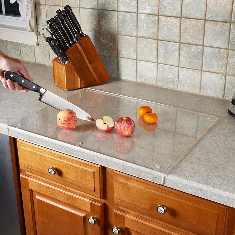 PristineChop Acrylic Cutting Board | Sleek, Non-Slip, and Hygienic Kitchen Essential