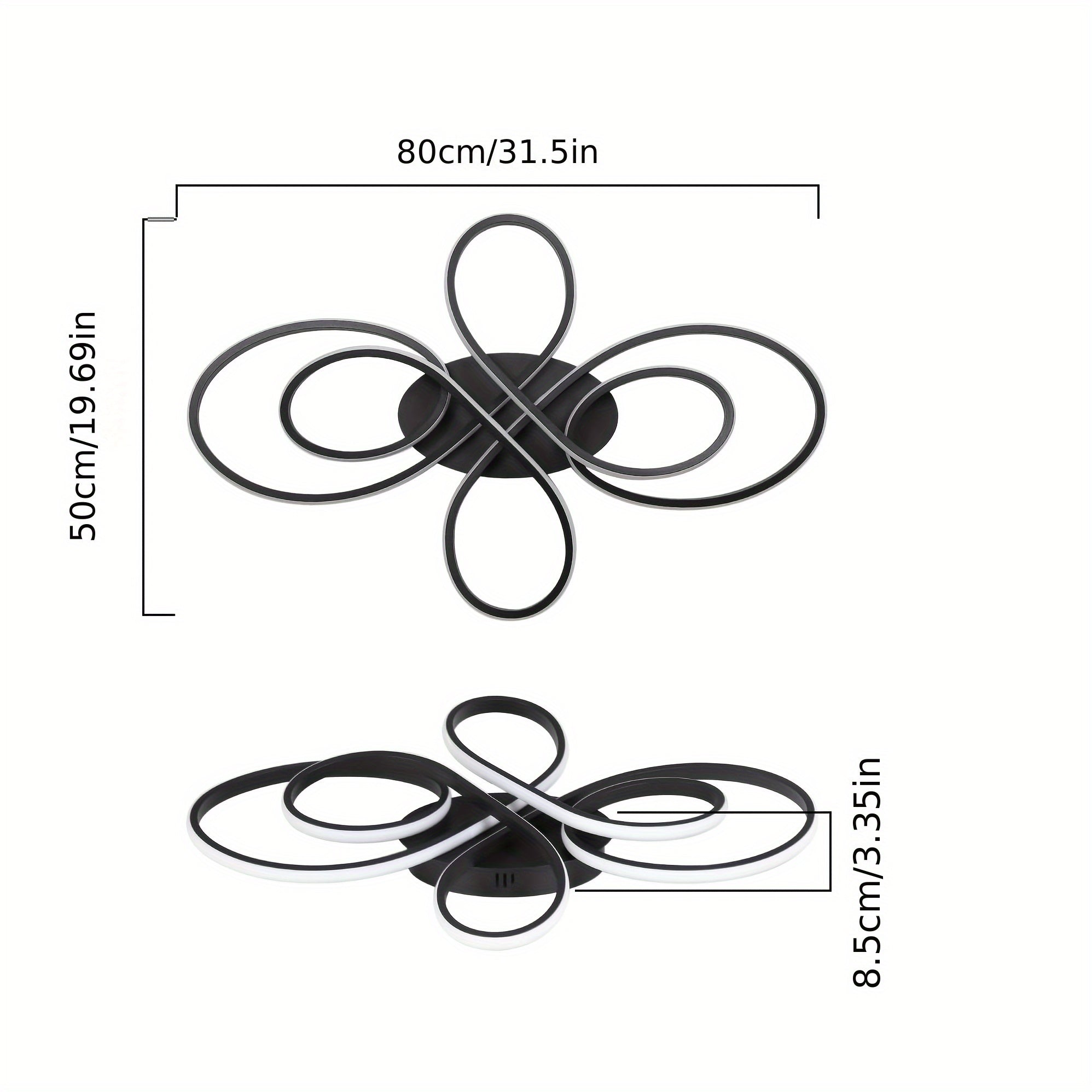 LED Ceiling Light 90W – Large Diameter and Dimmable
