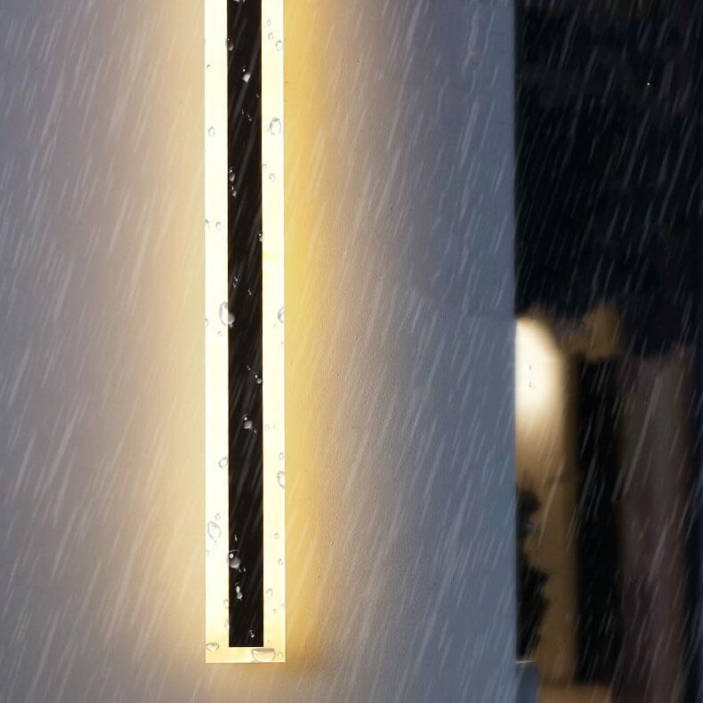 LED Outdoor Wall Light - Slim & Stylish Design