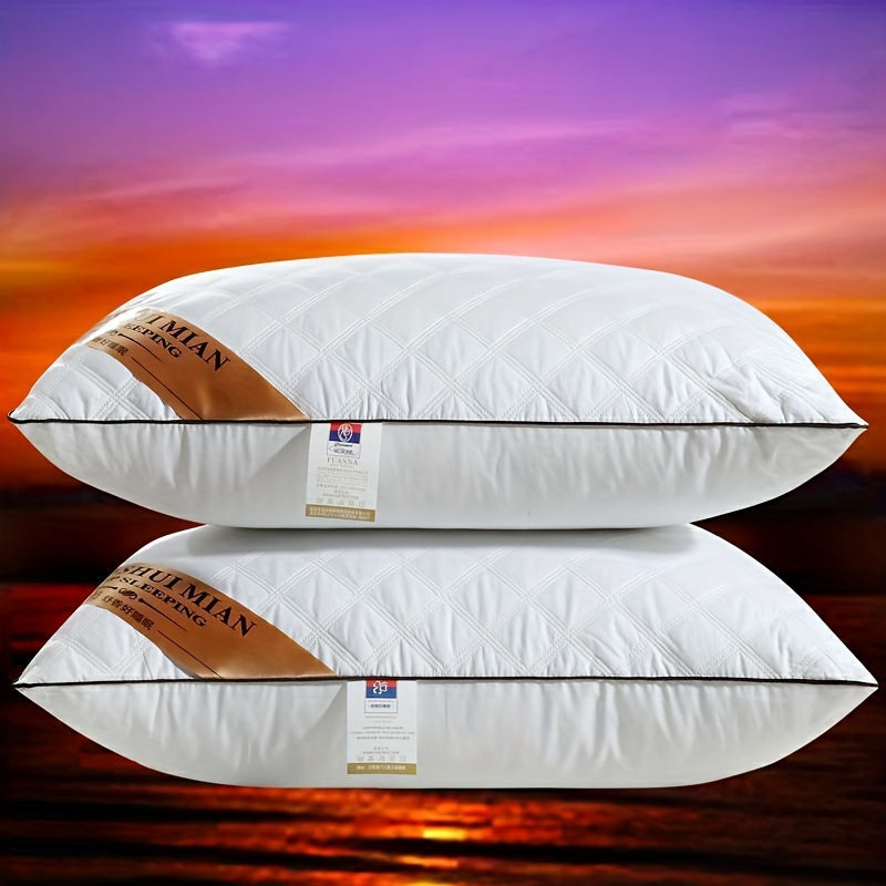 Luxury Hotel-Quality Pillow – Shape Retaining, Washable for All Sleeping Positions