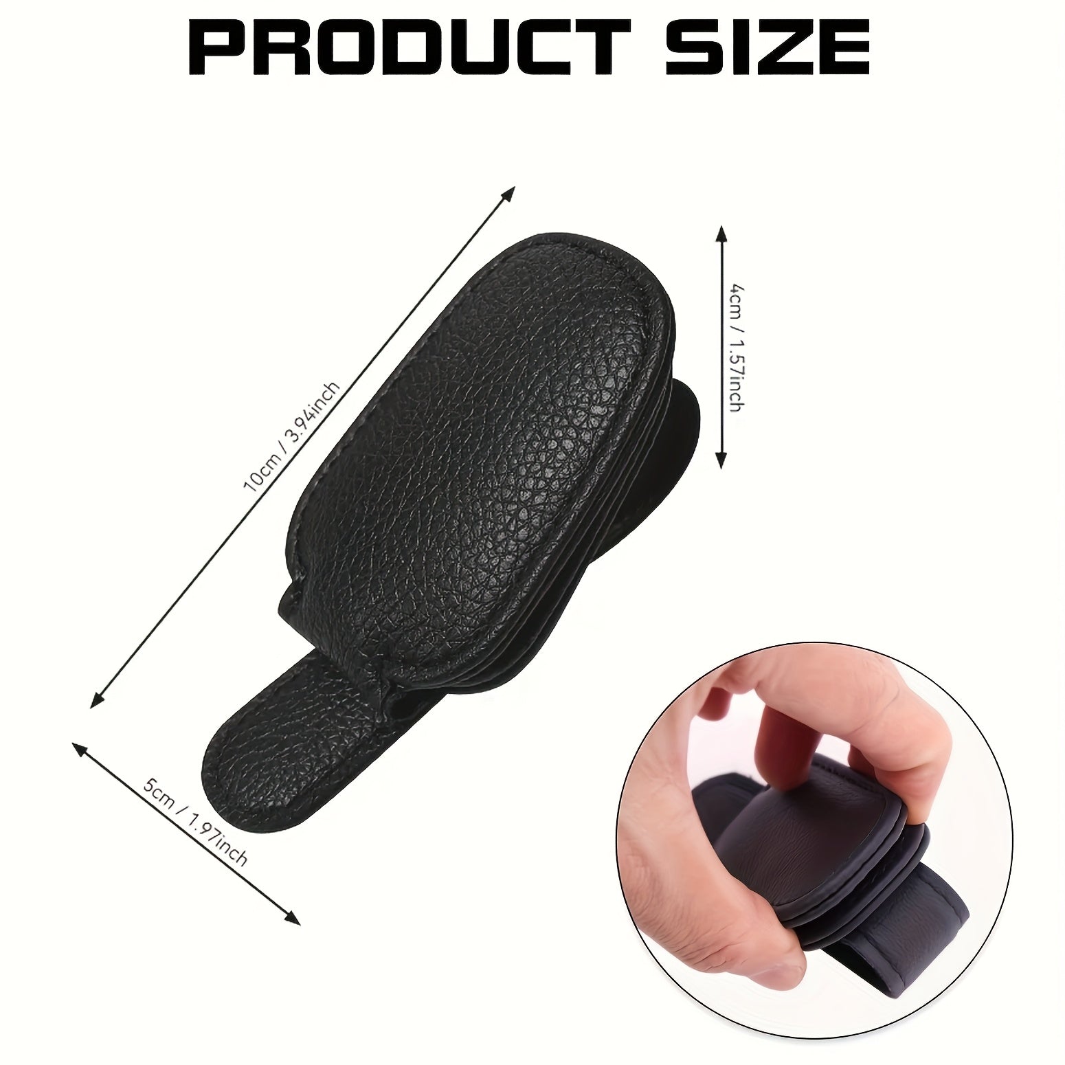 Universal Car Glasses Clip – Handy Holder for Sun Visor