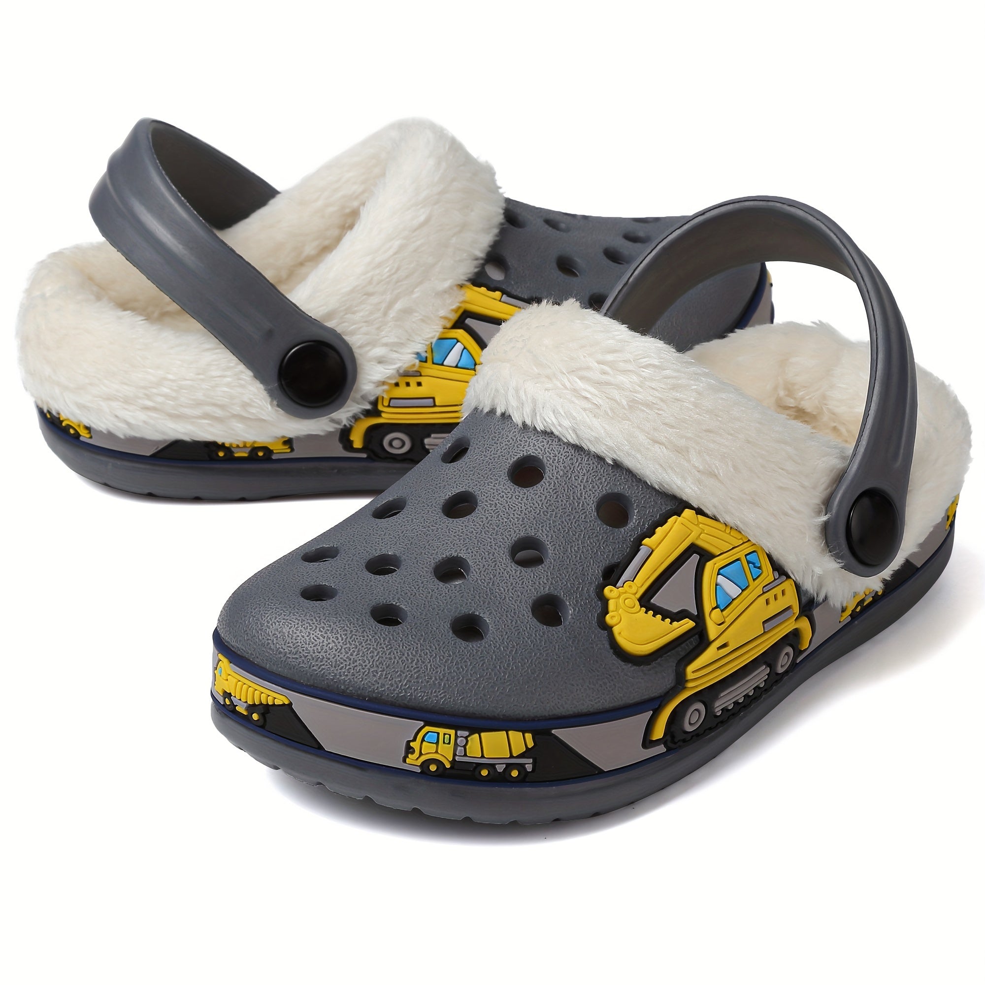 Playful Warmth Clogs for Children - Soft and Comfortable for Indoors