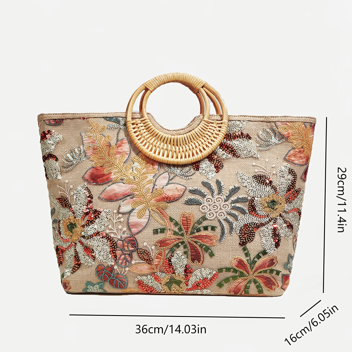 Floral Elegance Tote – Stylish and Practical
