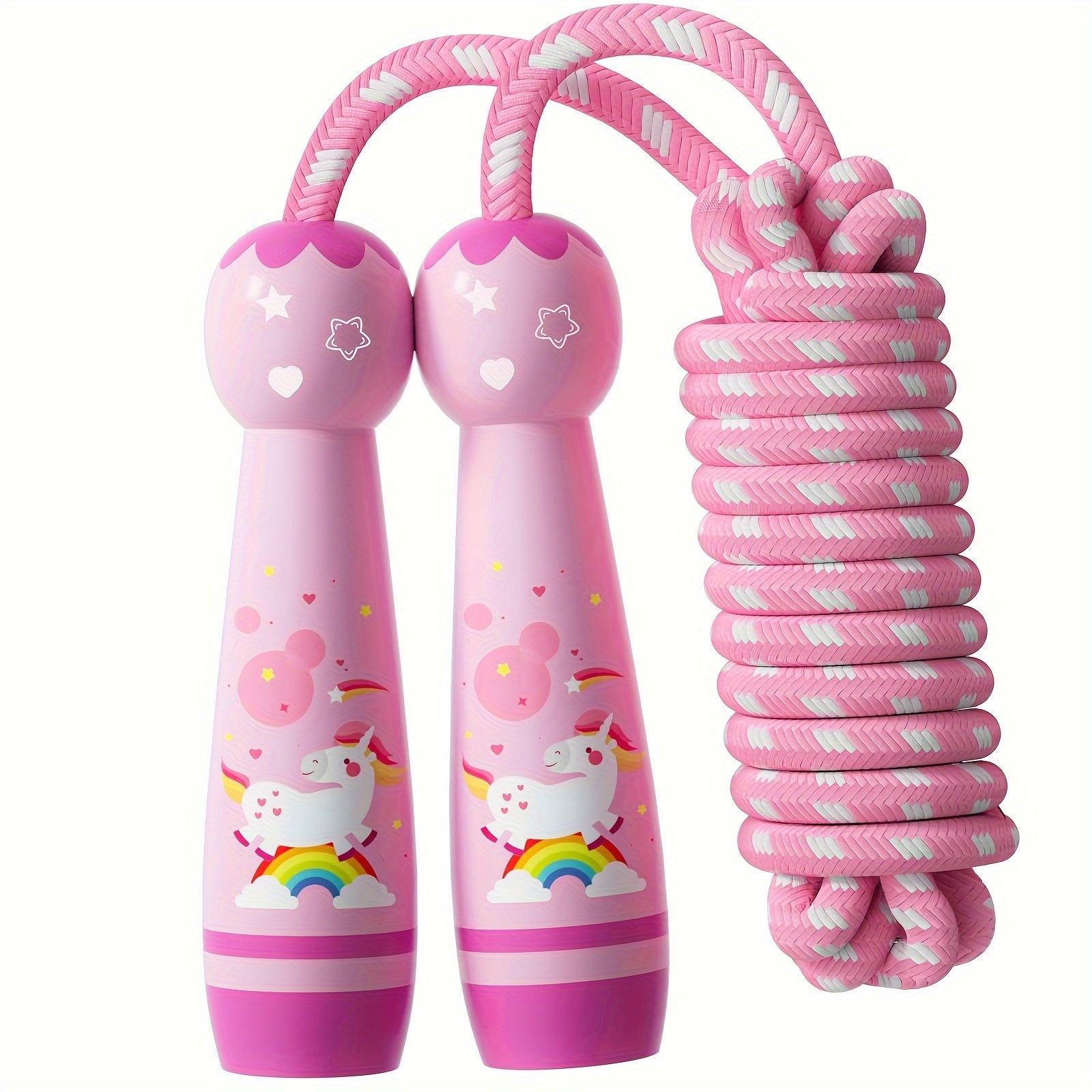 Unicorn Jump Rope - Fun Jump Rope for Children with Wooden Handles