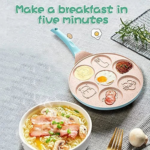 Animal-Shaped Pancake Pan for Kids with Non-Stick Coating – 26 cm