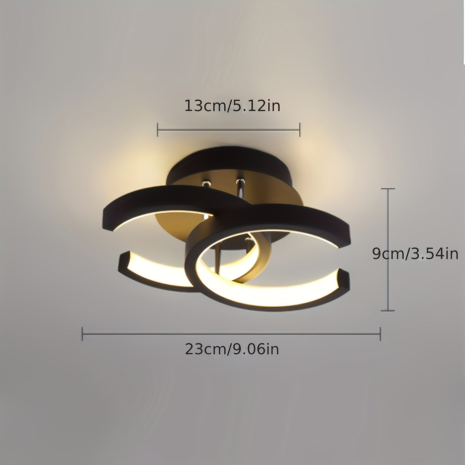 Futuristic CircleVibe Ceiling Lamp - For a Trendy and Well-Lit Space