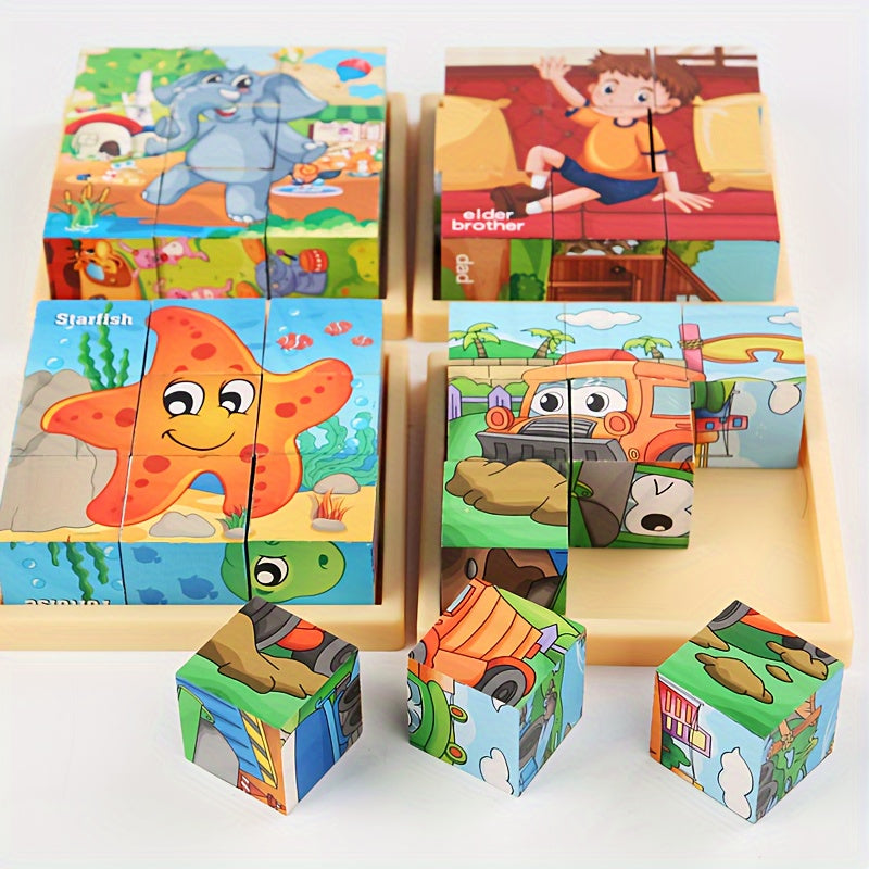 Colourful Block Puzzle Adventure - Educational Toy for Children