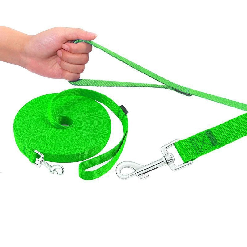 Long Nylon Dog Lead – Perfect for Training and Outdoor Activities