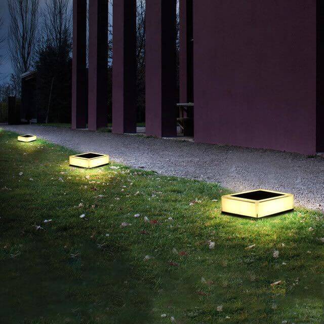 Modern Outdoor LED Solar Light - Sustainable