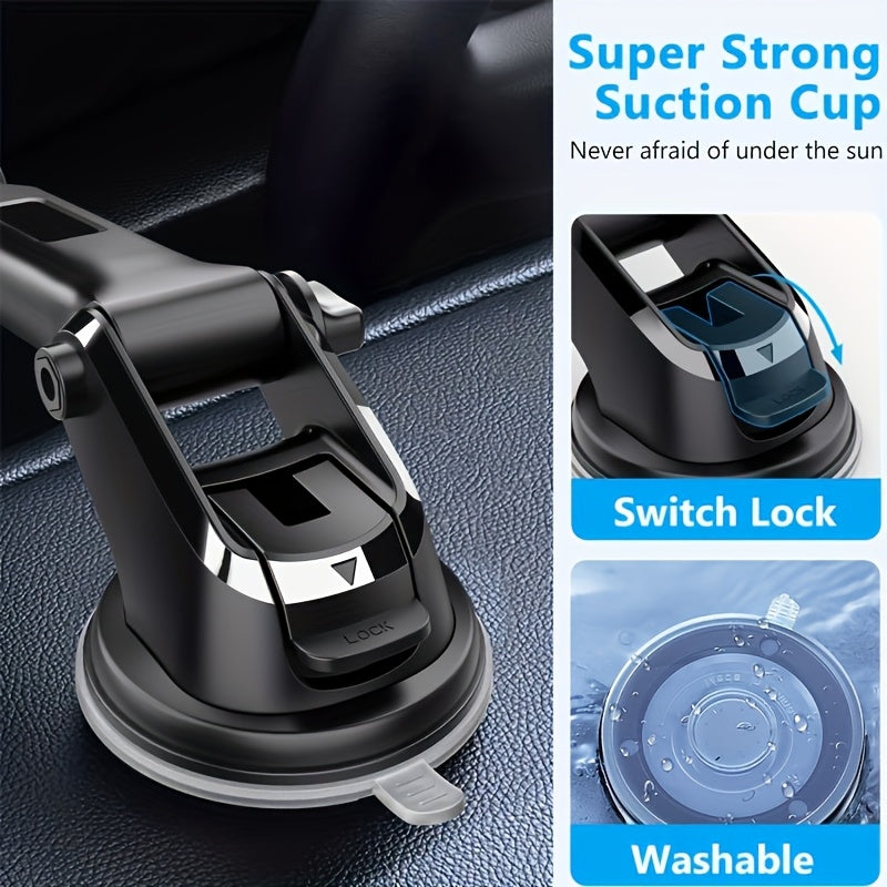 Multifunctional Car Phone Holder – Flexible and Safe