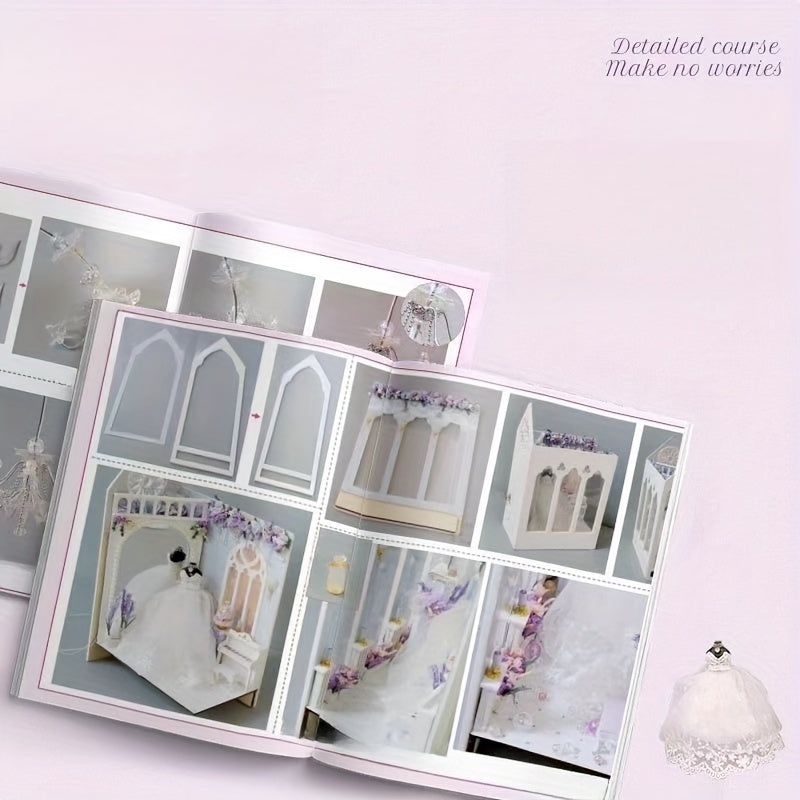 DIY Dollhouse Wedding Dress – 3D Building Set with Lighting and Decorative Furniture