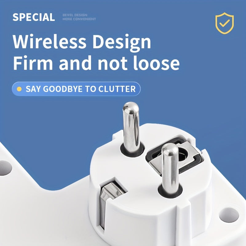 Smart Power Strip with 5 Outlets – Safe and Controllable Use