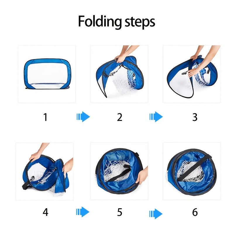 2-in-1 Foldable Football Goal – Ideal for Training and Outdoor Fun