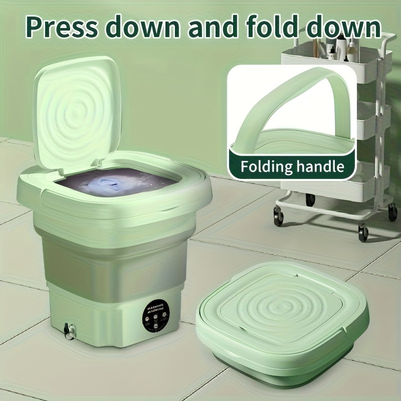 FlexiWash Foldable Washing Machine – Practical and Space-Saving