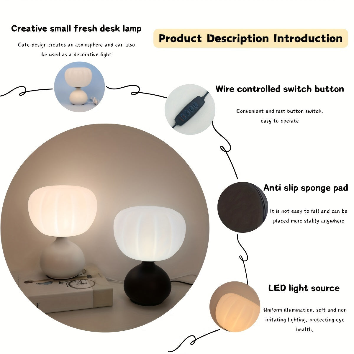 Airy Balance Lamp - Modern Atmosphere for Your Space
