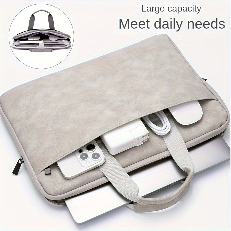 UrbanCarry PU Laptop Bag – Elegant and Practical for Every Workday
