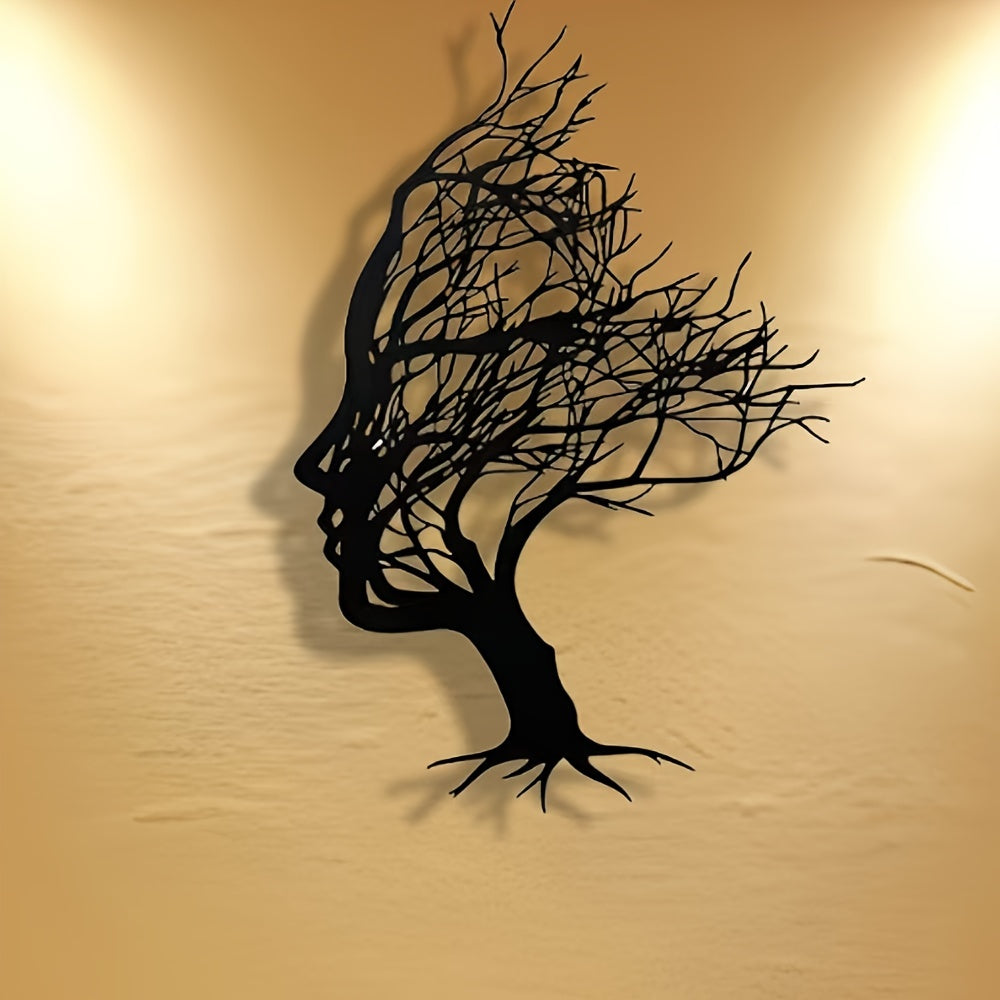 Boom Branch Woman Face Decoration - Elegance and Art in Your Interior